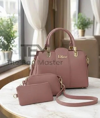 Dior Leather Handbag Set for Women