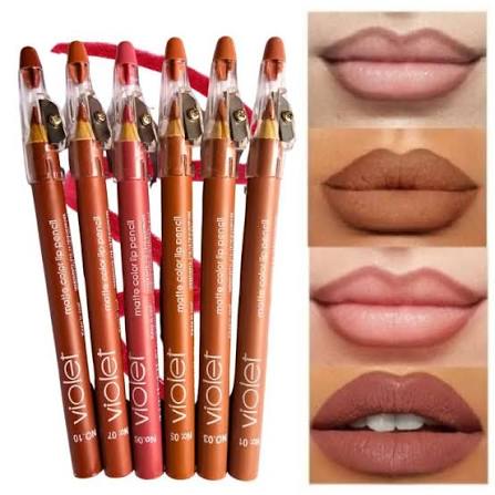 2-in-1 Waterproof Lipstick & Lip Liner – Long-Lasting, All-Day Color | Best Quality