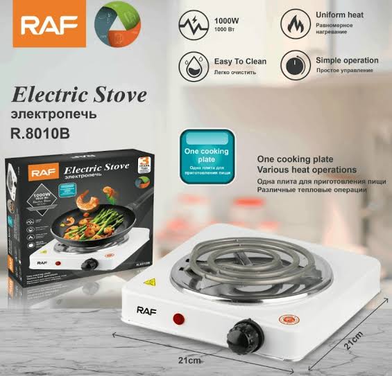 Original Electric Stove With Heating Sensor | RAF Hot Plate For Cooking & Kitchen
